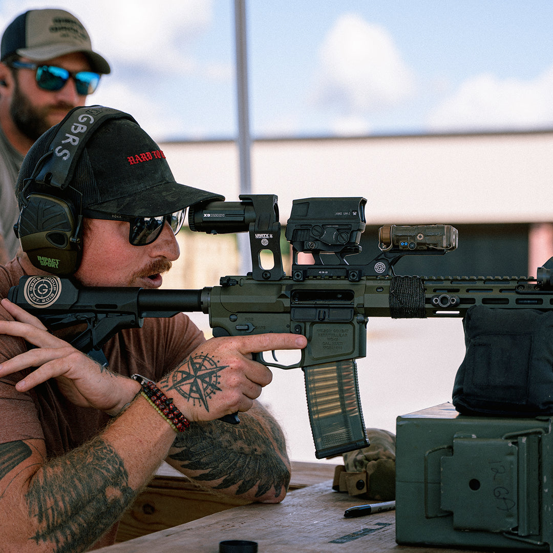 GBRS Hydra x UNITY™ 2.91 FTC Magnifier Mount Bundle (Black) - Lifestyle product in action photo