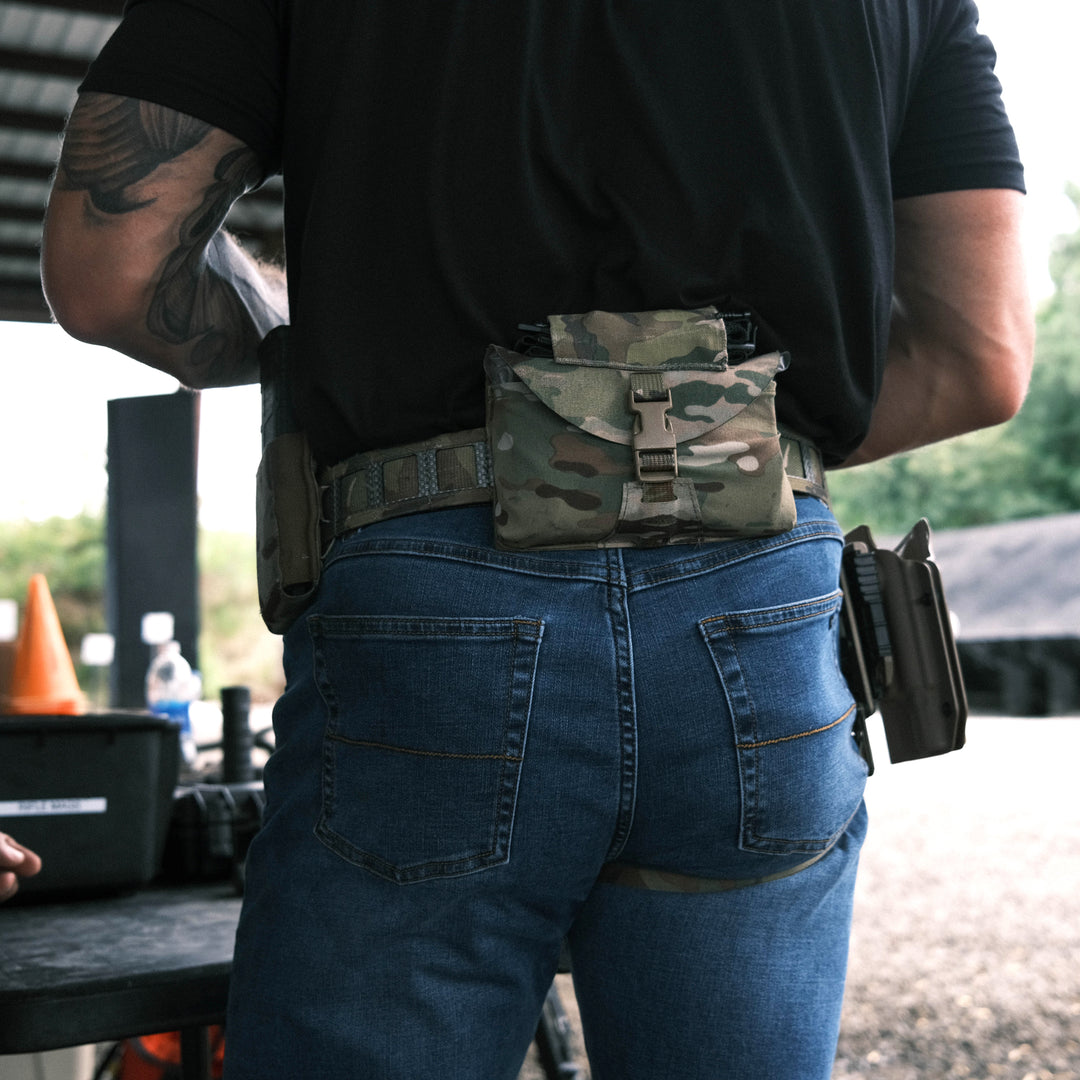 GBRS Group IFAS (Individual First Aid System) Pouch - On body lifestyle shot