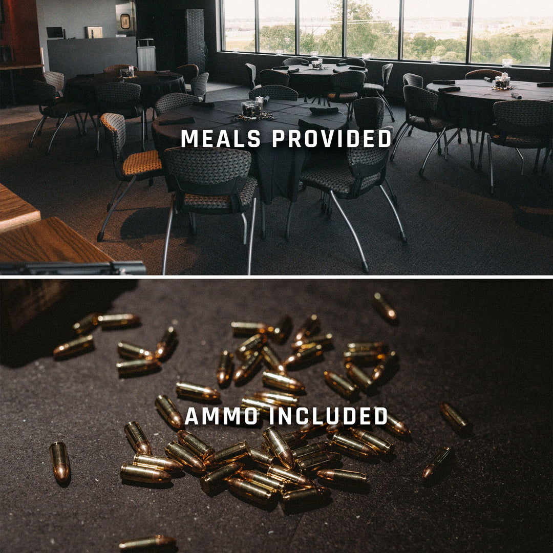 Knowledge Transfer Collective Tactical Training Course meals & ammo provided
