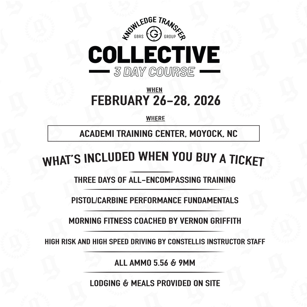 Knowledge Transfer Collective 2601 Tactical Training + Driving Course What's included