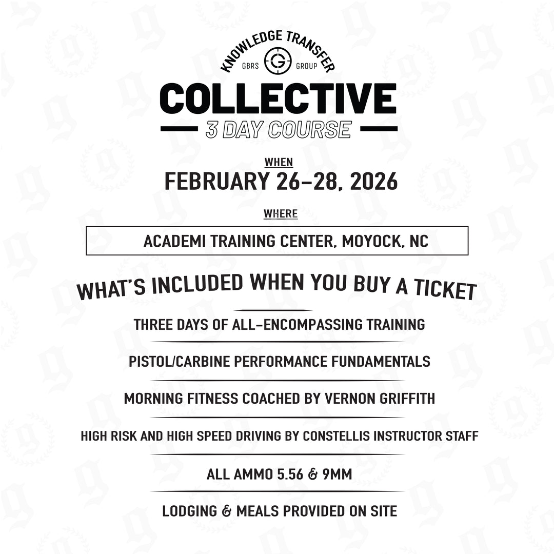 Knowledge Transfer Collective 2601 Tactical Training + Driving Course What's included