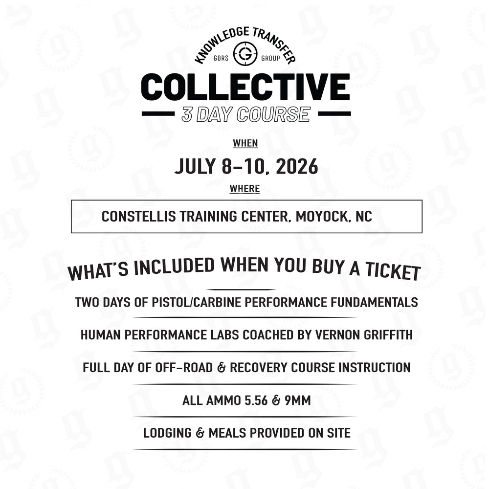 Knowledge Transfer Collective 2603 Tactical Training + Off-Road Driving Course What's included