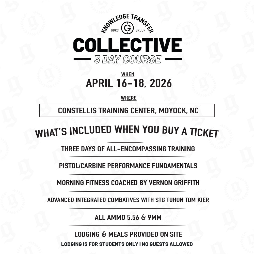 Knowledge Transfer Collective 2602 Tactical Training + Tactical Combatives What's included