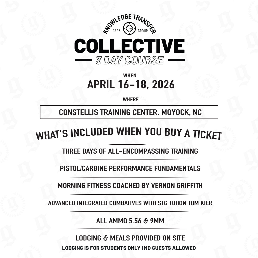 Knowledge Transfer Collective 2602 Tactical Training + Tactical Combatives What's included