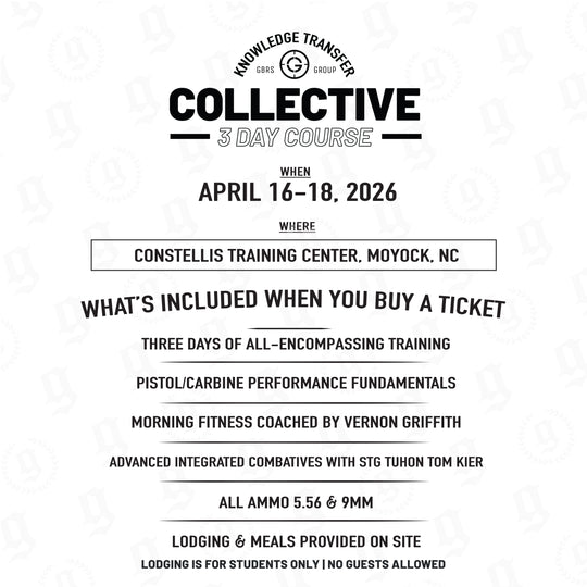 Knowledge Transfer Collective 2602 Tactical Training + Tactical Combatives What's included