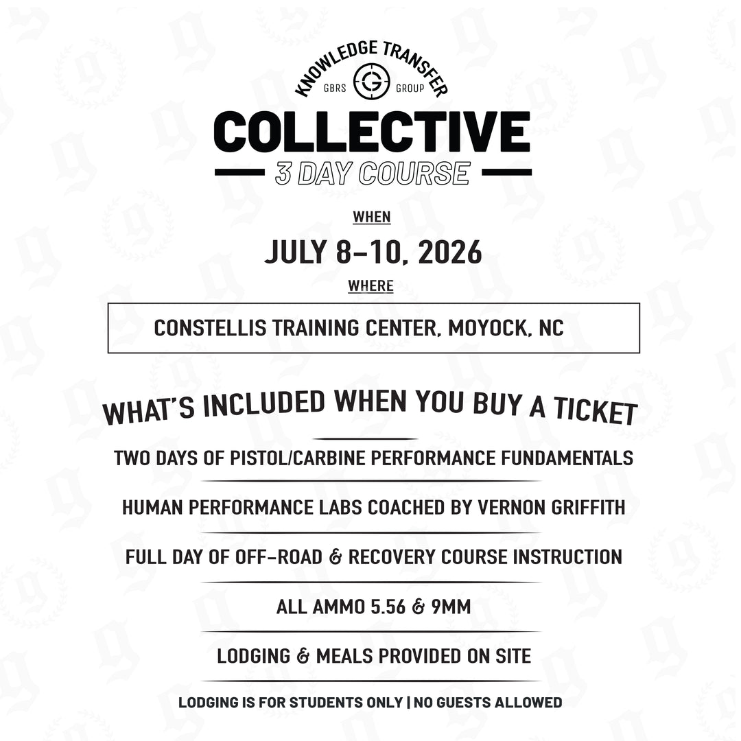 Knowledge Transfer Collective 2603 Tactical Training + Off-Road Driving Course What's included