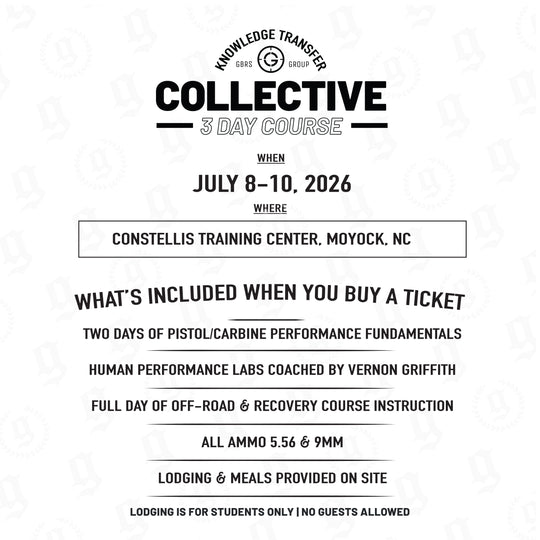 Knowledge Transfer Collective 2603 Tactical Training + Off-Road Driving Course What's included