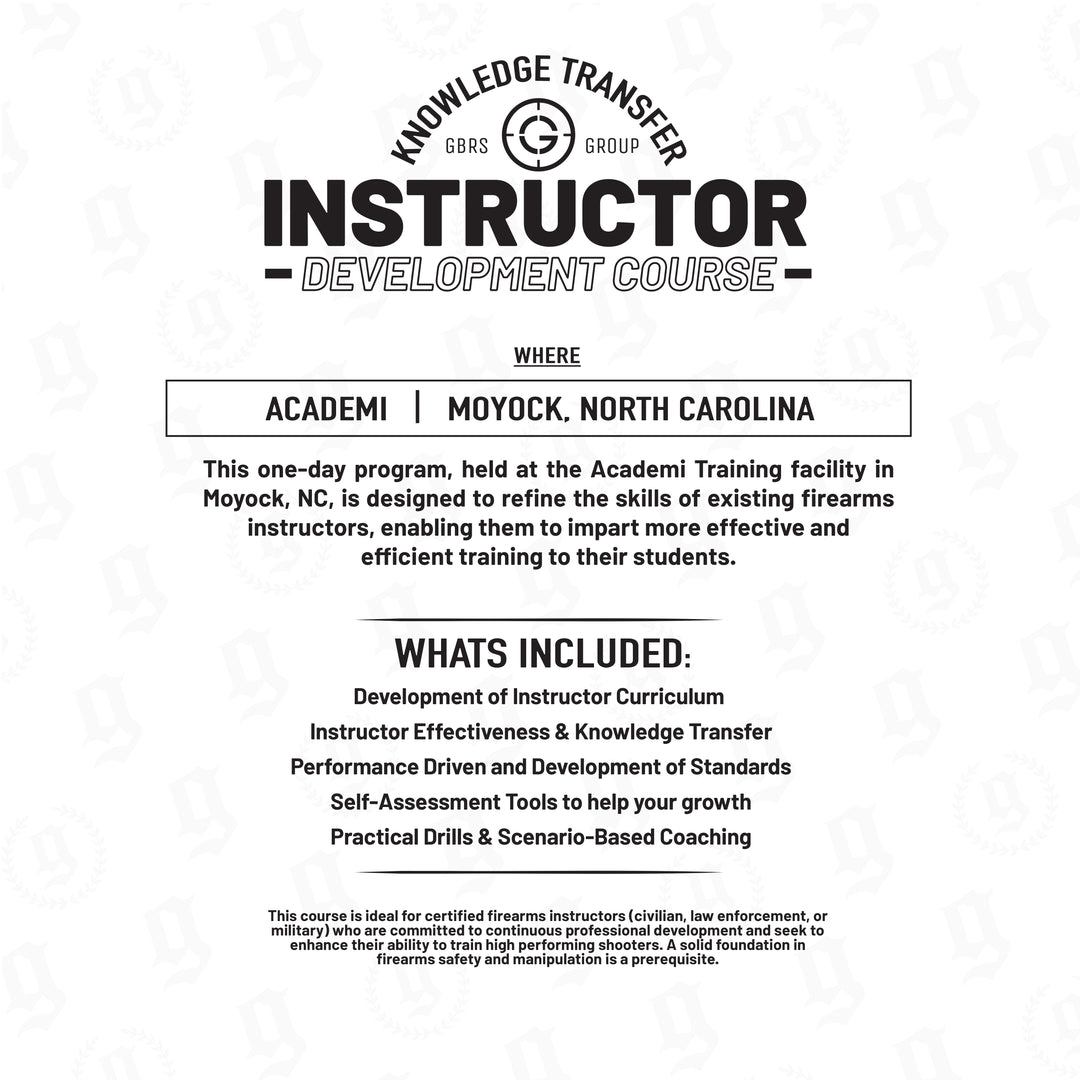 Knowledge Transfer Instructor | 1-Day Instructor Development Course