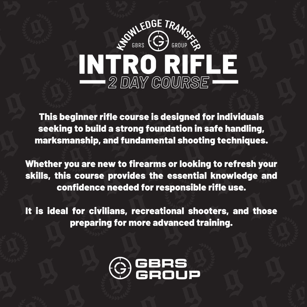 Knowledge Transfer KT Rifle Intro Overview