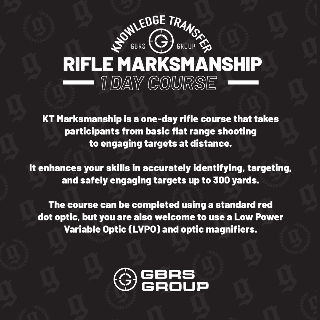 KTM Rifle Marksmanship Training Course Course Overview