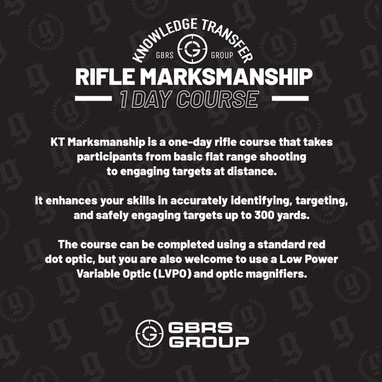 KTM Rifle Marksmanship Training Course Course Overview