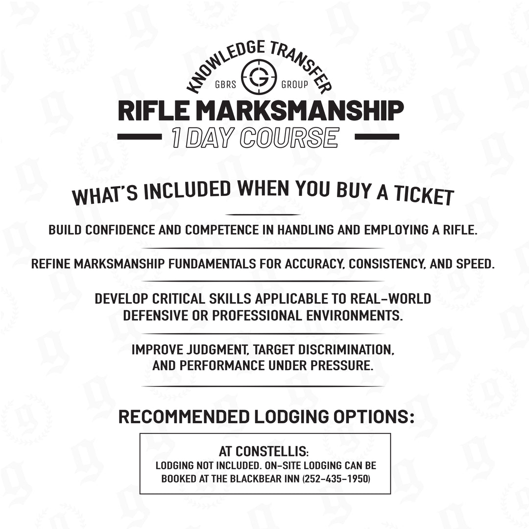 2026 KTM Rifle Marksmanship Training Course What's Included