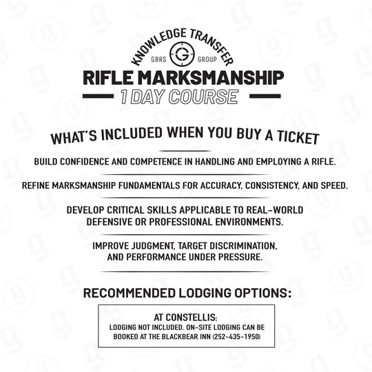 2026 KTM Rifle Marksmanship Training Course What's Included