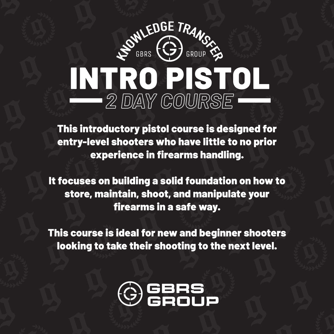 KT Intro Pistol Course Overview