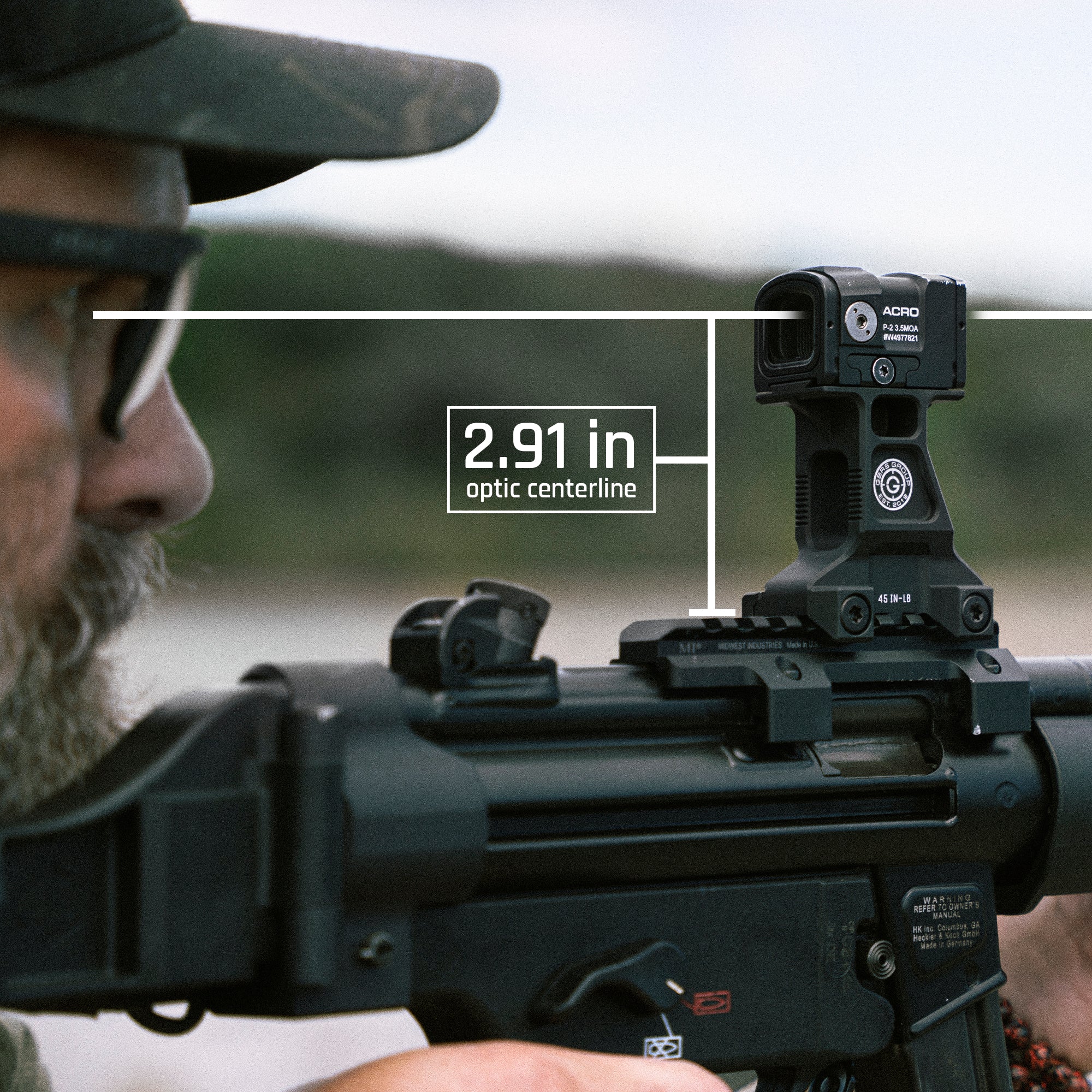 GBRS Group Lerna■Aimpoint Micro用 GBRS Group Lerna Mount Kit – GBRS Group Gear