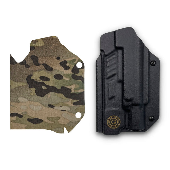 GBRS Group x Priority 1 OWB Holster (Left Handed) and Cordura Multicam Holster Wrap