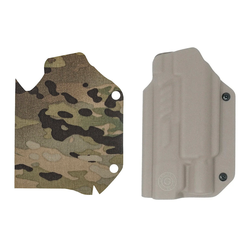 GBRS Group x Priority 1 OWB Holster (Left Handed) and Cordura Multicam Holster Wrap