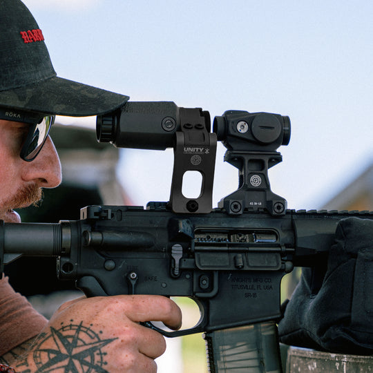 GBRS Lerna x UNITY™ 2.91 FTC Magnifier Mount Bundle (Black) LIFESTYLE