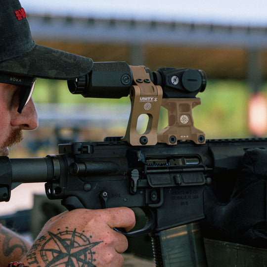 GBRS Lerna x UNITY™ 2.91 FTC Magnifier Mount Bundle (FDE) LIFESTYLE