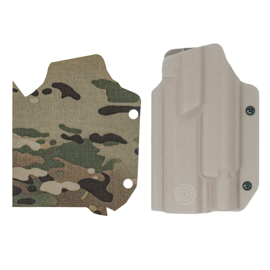 GBRS Group x Priority 1 OWB Holster (Left Handed) and Cordura Multicam Holster Wrap
