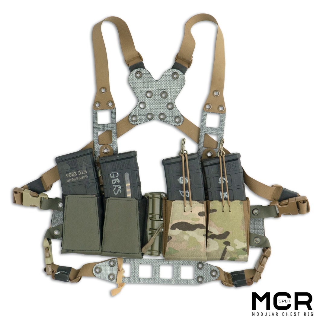 GBRS Group Modular Chest Rig Split Kit Multicam / LTE