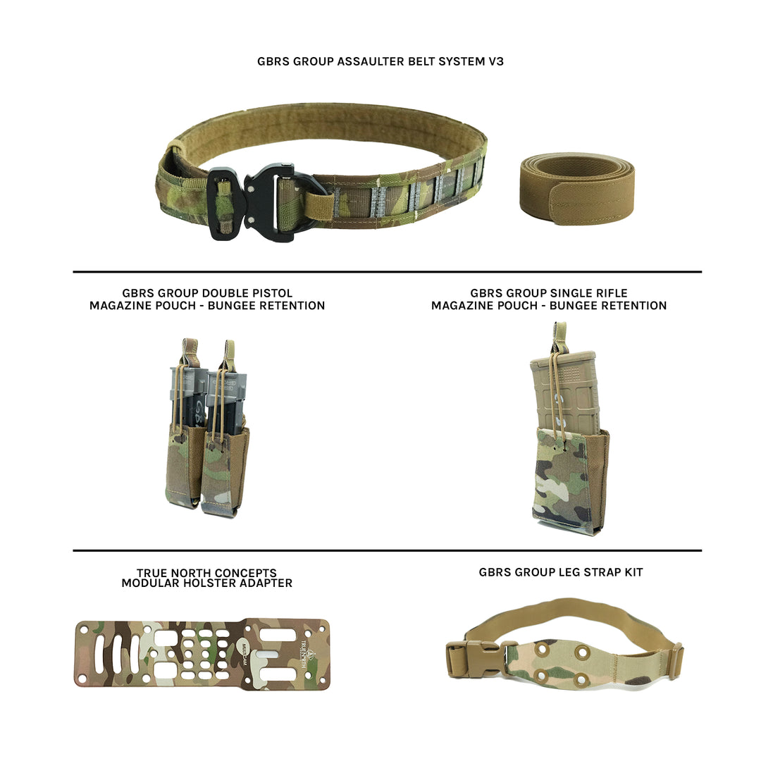 GBRS Group Assaulter Belt Bundle Multicam
