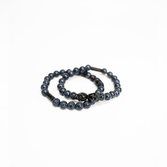 GBRS Group x SkeletonHD Multicam Beaded Bracelet on a white background