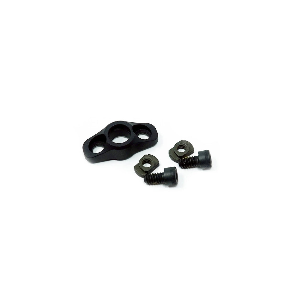 Finitura Nera Anti-ruggine Adattatore Per Montaggio Girevole Con Imbracatura QD Da 2 Sgancio Rapido Imbracatura Finitura Nera Anti-ruggine Adattatore Per Montaggio Girevole Con Imbracatura QD Da 2 Sgancio Rapido Imbracatura