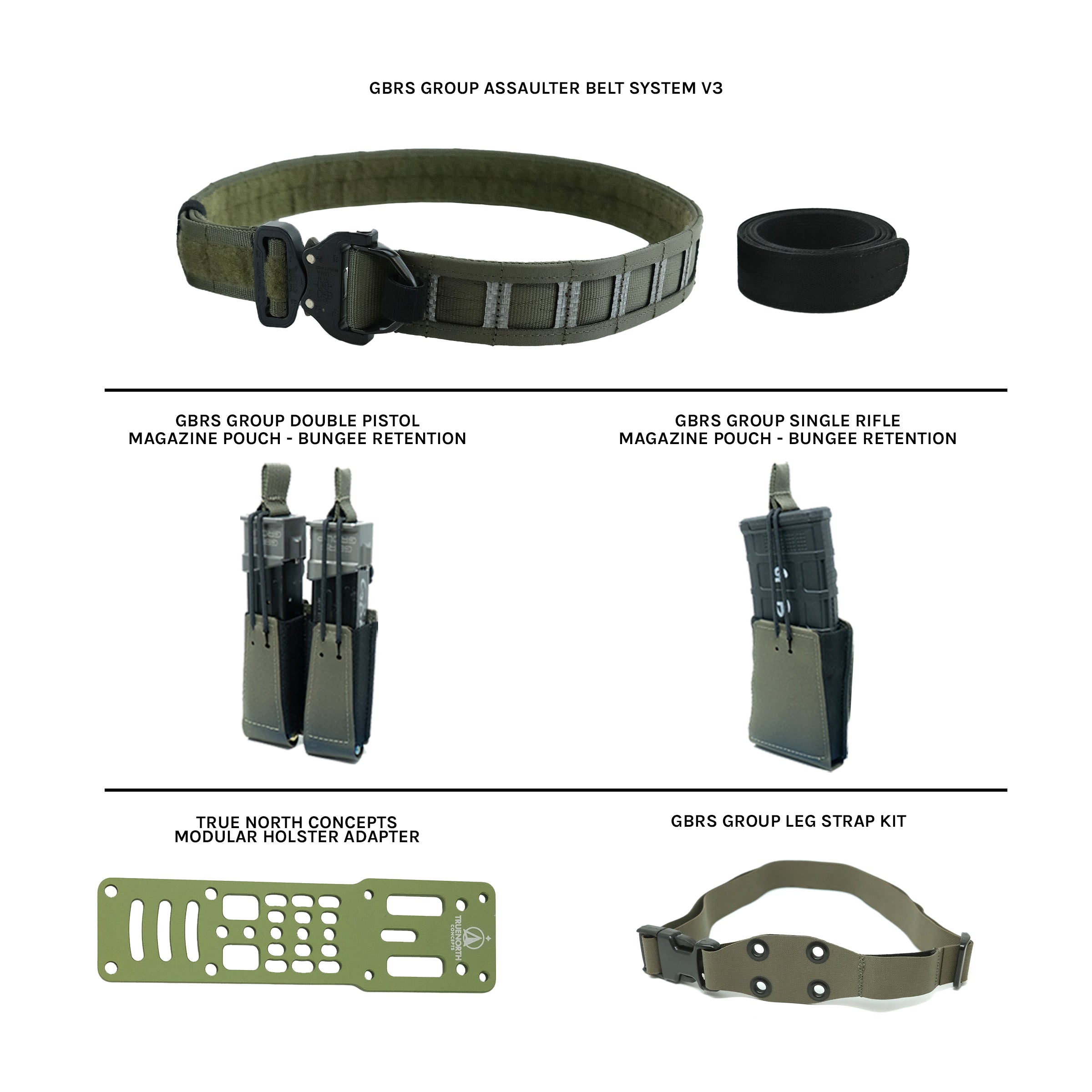 個人装備 GBRS Group Assaulter Belt System V3 GBRS Group Assaulter Belt System V3 – GBRS Group Gear