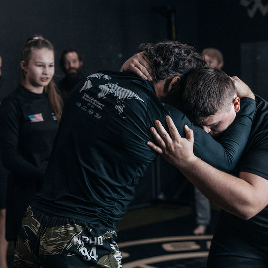 GBRS Group A-Team Long Sleeve Rash Guard. Raglan sleeves reinforced with overlock stitching for durability and reduced chafing. Designed to move—this cut gives you full shoulder mobility and a radical range of motion.