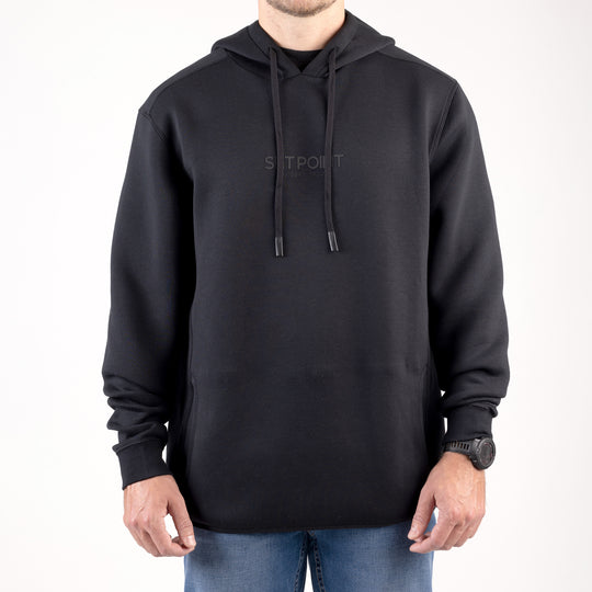 Set Point™ by GBRS Group LCC Approach Hoodie subtly celebrates the GBRS Group brand and culture. The hoodie features a sleek design that incorporates a discreet internal EDC pocket within the main kangaroo pouch. The 3-panel hood and reinforced shoulder seams provide exceptional freedom of movement and durability.