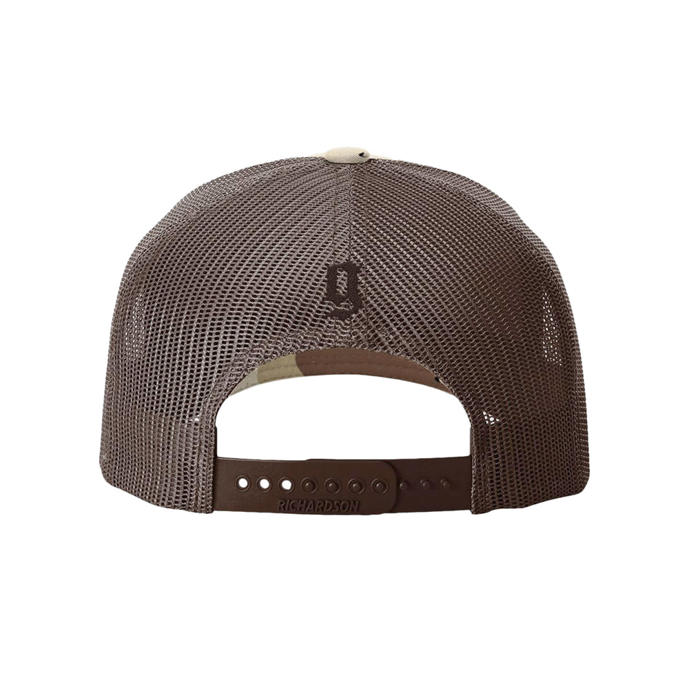 Back of GBRS Group Spear Trucker Hat on white background