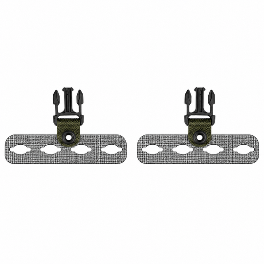 GBRS Group Modular Chest Rig Split Chest Plate in Ranger Green on a white background