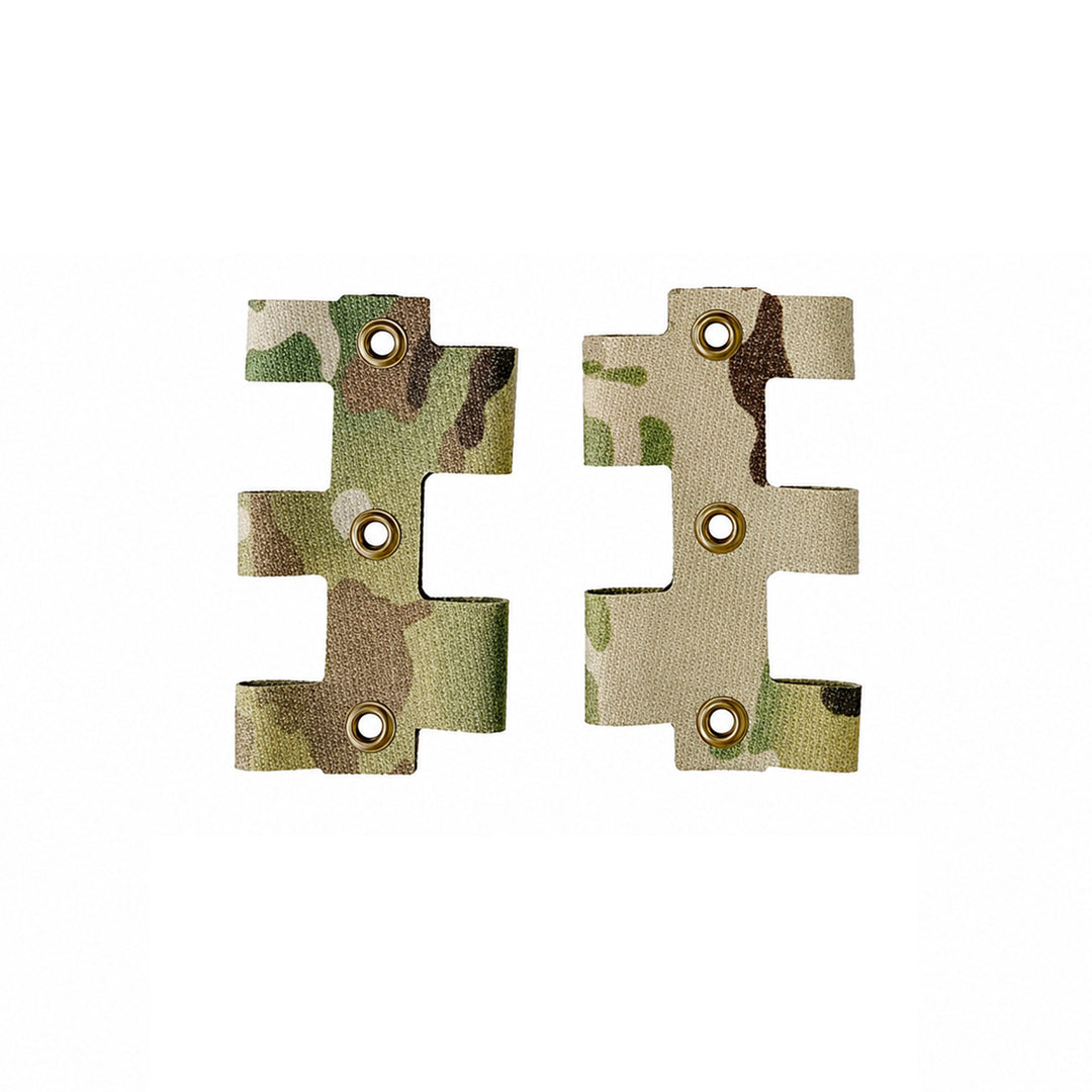 GBRS Group Modular Chest Rig Split"W" Joints in Multicam on a white background