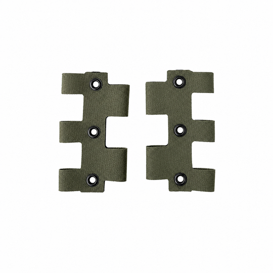 GBRS Group Modular Chest Rig Split"W" Joints in Ranger Green on a white background