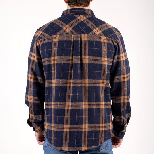 Set Point™ by GBRS Group Heavy-Weight Flannel is designed to offer a rugged yet polished look.