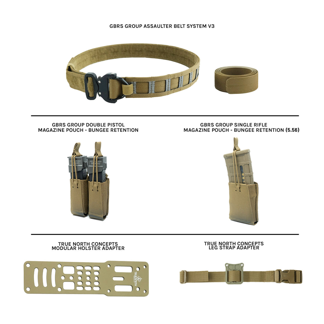 GBRS Group Assaulter Belt Bundle  XL-Coyote-Brown-Ranger-Green