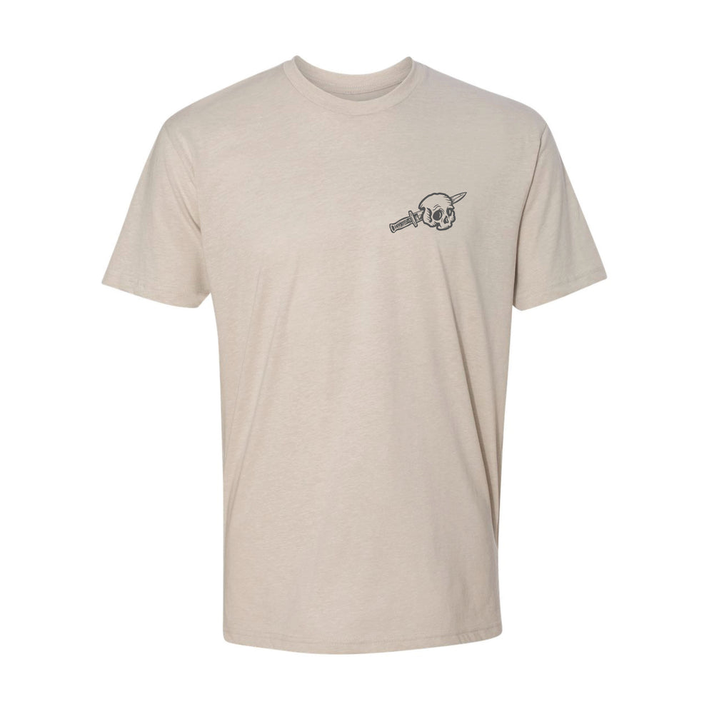 GBRS Group Black Flag Short Sleeve Shirt - Pictured on white background showing front left chest design