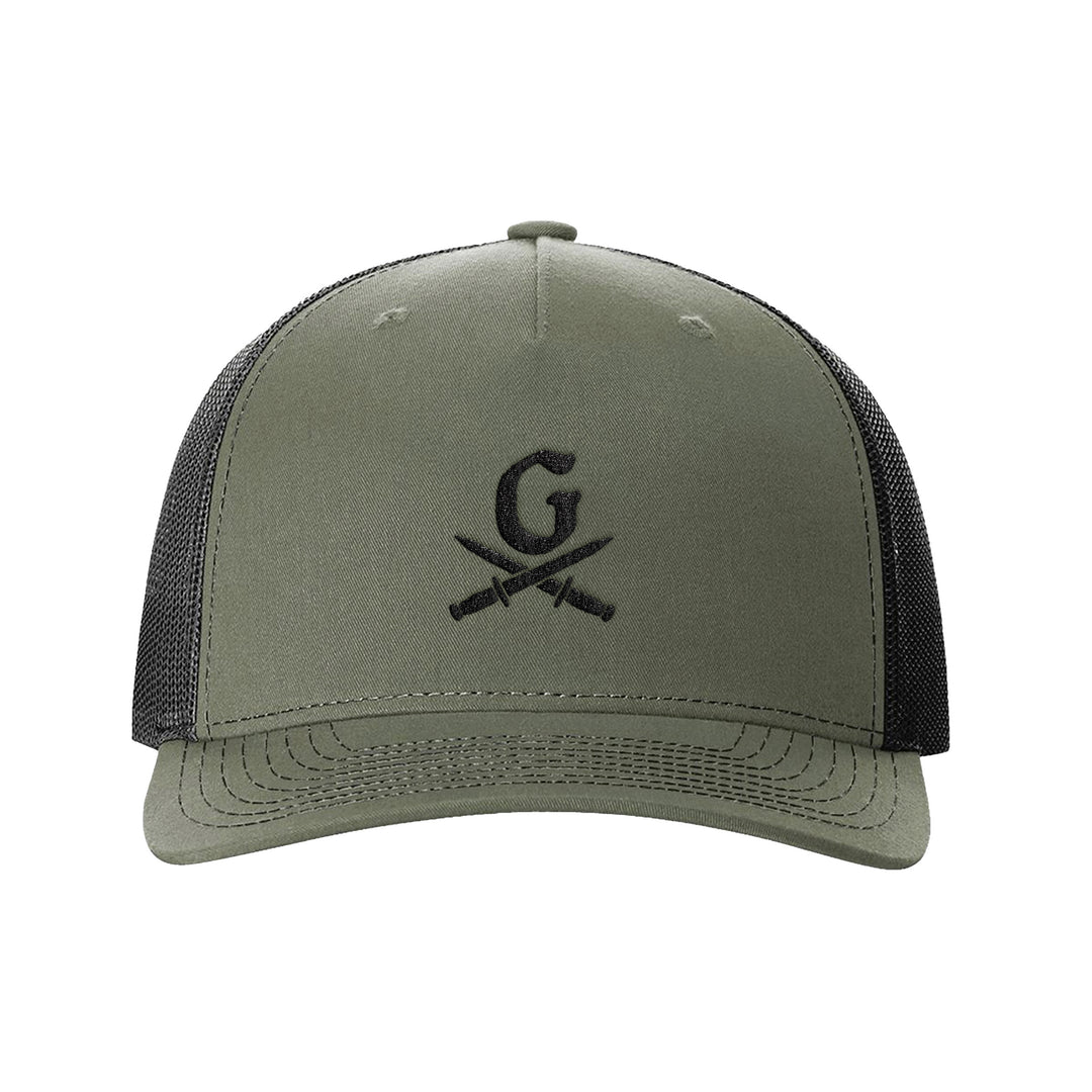 GBRS Group Tempted At Times Trucker Hat - pictured front of hat on white background