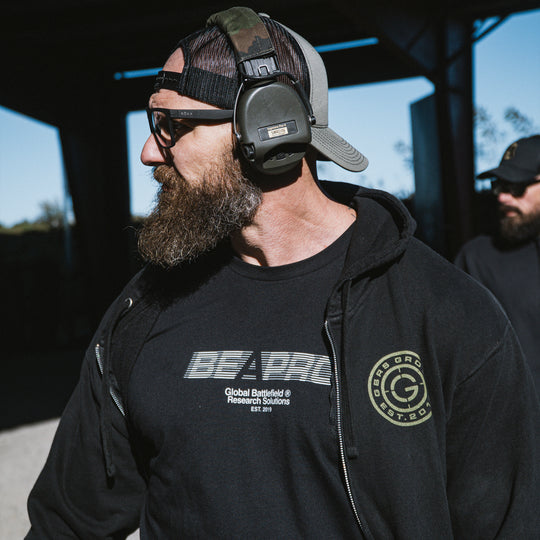 GBRS Group Travel Be A Pro Short Sleeve Shirt - Lifestyle image showing front of shirt