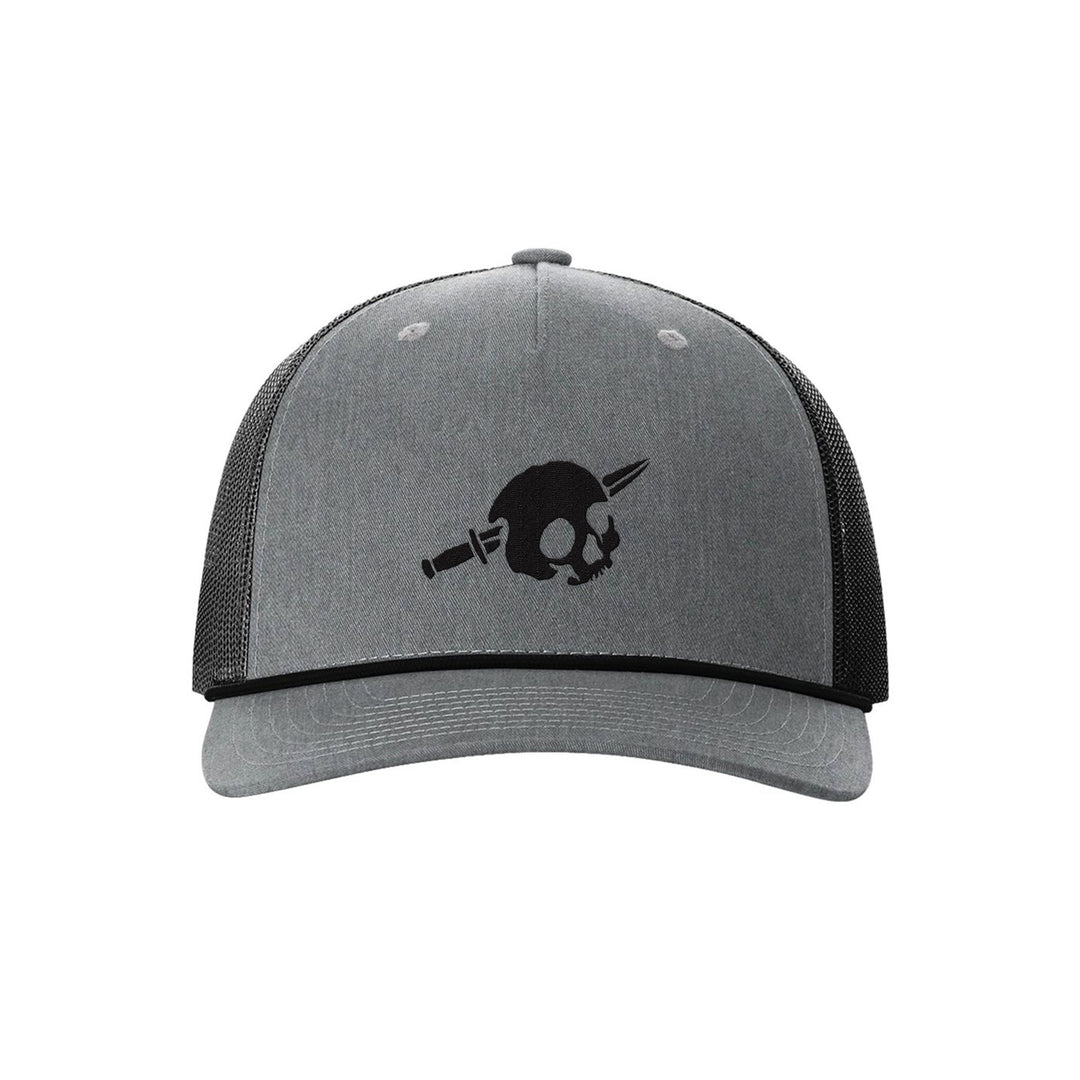 GBRS Group Skull & Dagger Trucker Hat - Front of hat on white background