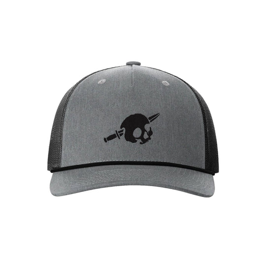 GBRS Group Skull & Dagger Trucker Hat - Front of hat on white background