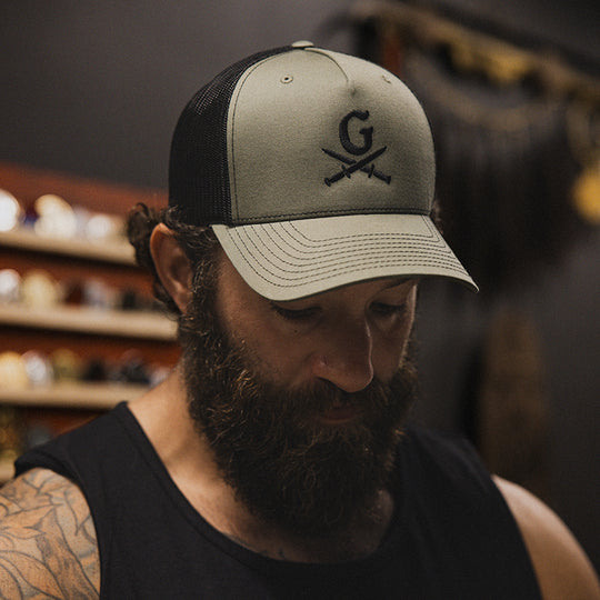 GBRS Group Tempted At Times Trucker Hat - lifestyle shot