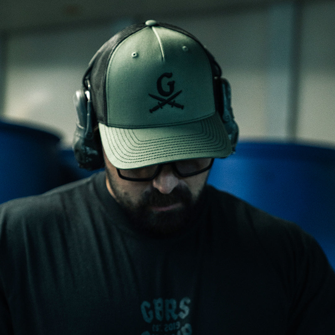 GBRS Group Tempted At Times Trucker Hat - lifestyle shot
