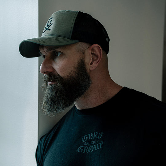GBRS Group Tempted At Times Trucker Hat - lifestyle shot