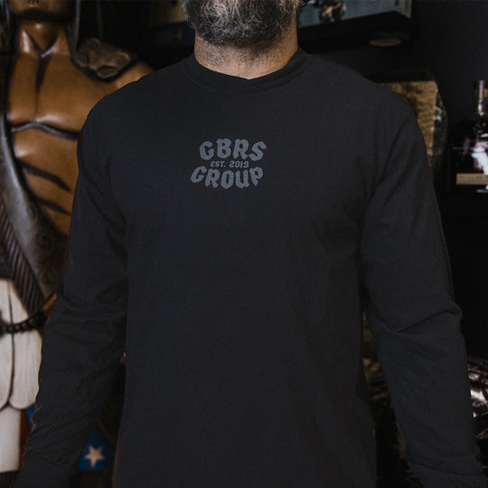 GBRS Group Terrible Night Long Sleeve Shirt - lifestyle shot picturing the front of shirt design