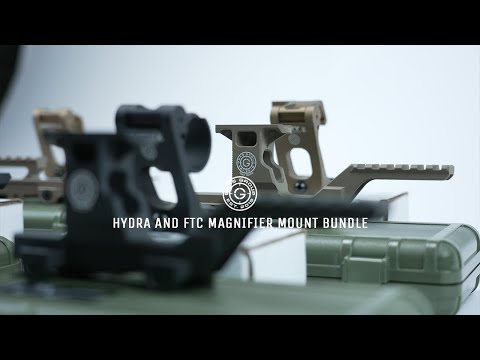 GBRS Hydra x UNITY™ 2.91 FTC Magnifier Mount Bundle (FDE)