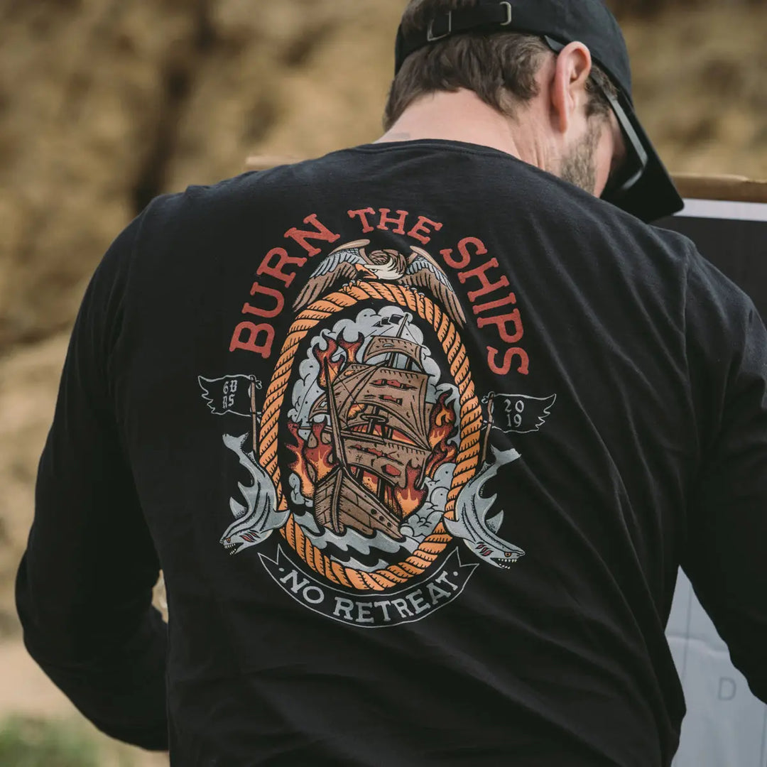 GBRS Group Burn the Ships Long Sleeve Shirt