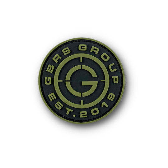 GBRS Group Circle Logo PVC Morale Patch - OD Green