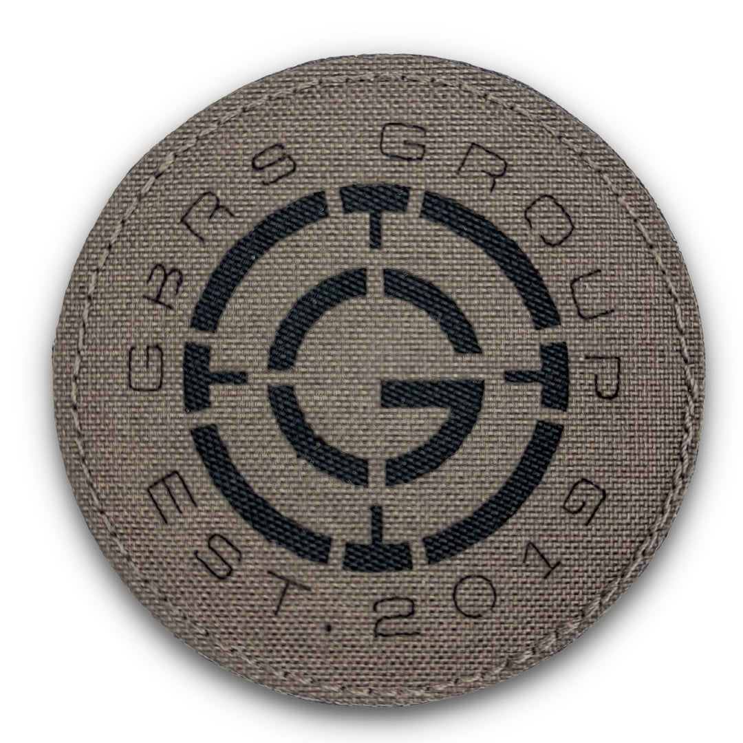 GBRS Group Subdued Circle Logo Morale Patch - Coyote Brown / Black